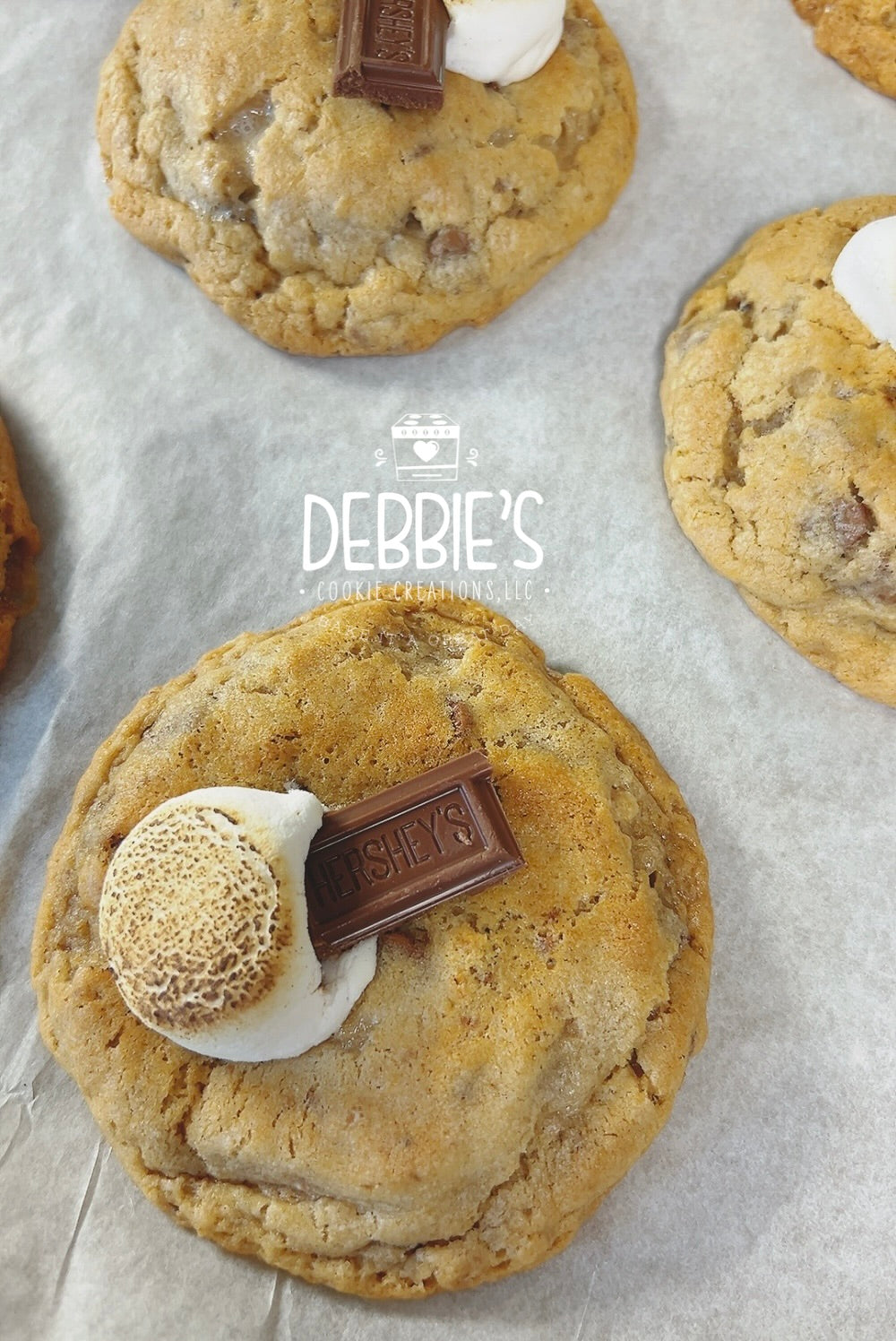 Campfire gourmet cookie